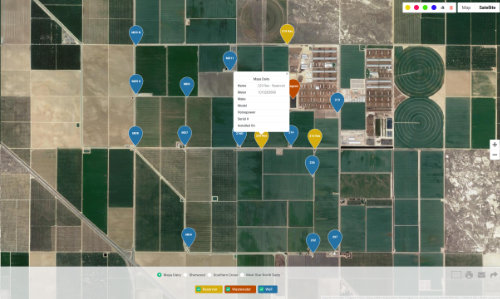 Water source map in AgNote