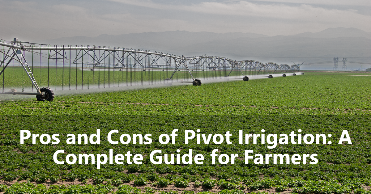 Pros and Cons of Pivot Irrigation: A Complete Guide for Farmers | AgNote